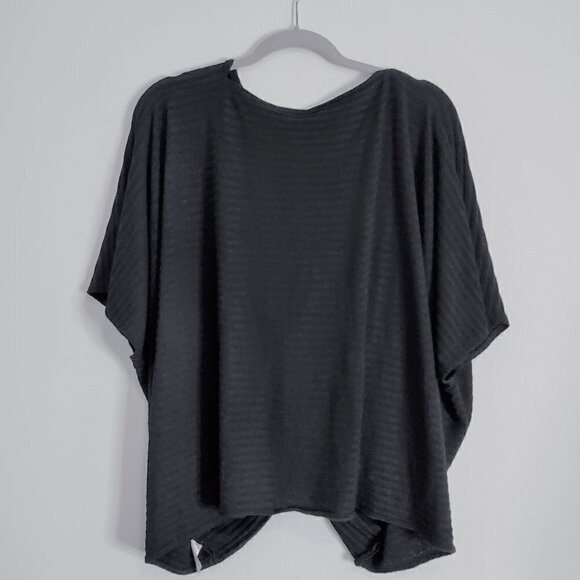 Ann Taylor Factory Black Knit Top Women Size L/XL - Picture 2 of 11